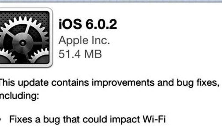 iOS 6.0.2 พร้อมอัพเดท iPhone 5 แล้ว