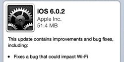 iOS 6.0.2 พร้อมอัพเดท iPhone 5 แล้ว