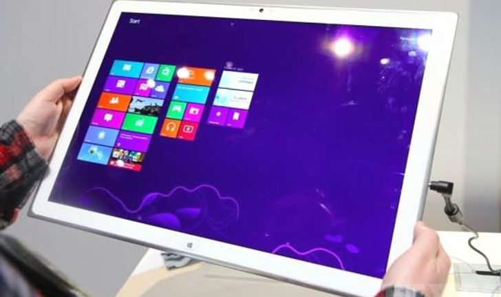 CES 2013: แท็บเล็ต Win 8 20" จอ 4K