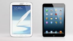เทียบ Samsung Galaxy Note 8.0 vs. Apple iPad mini