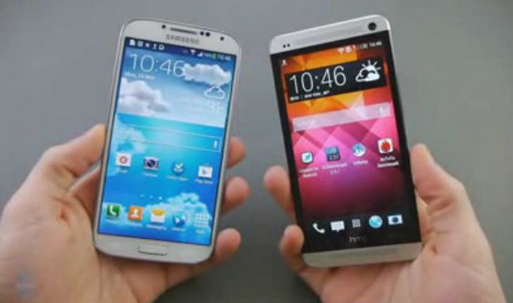 Samsung Galaxy S4 vs HTC One