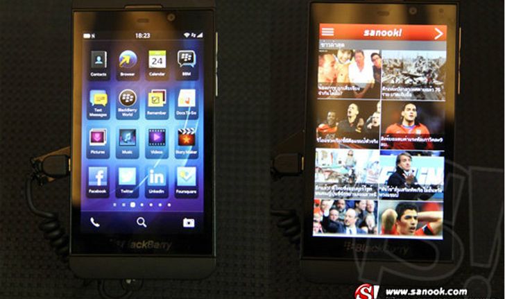 เปิดตัว BlackBerry Z10