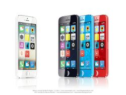 iPhone โลว์คอสใหม่ล่าสุด แบบหลากสีที่มาพร้อม iOS 7