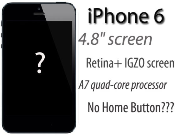 iPhone 6 จอ 4.8" คาดเปิดตัวต้นปีหน้า!
