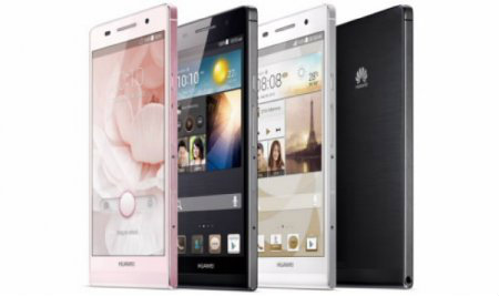 Huawei ปล่อย Ascend P6 มือถือบางที่สุดในโลก