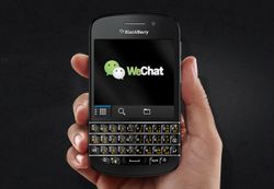 WeChat เวอร์ชั่น 2.5 สำหรับ BlackBerry