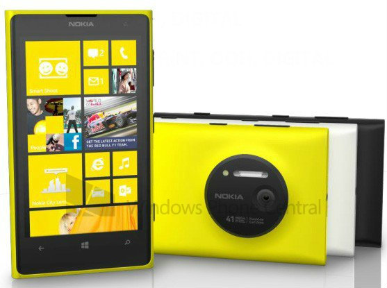หลุดภาพเรนเดอร์ของ Lumia 1020 พร้อมสเปกทั้งหมด
