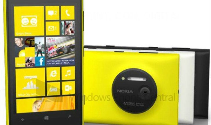 หลุดภาพเรนเดอร์ของ Lumia 1020 พร้อมสเปกทั้งหมด