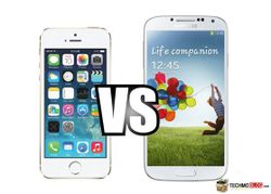 iPhone 5S vs Samsung Galaxy S4 ใครมาวิน ชนะเลิศ