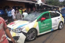 เมื่อรถกูเกิล Street View ชนแล้วพยายามจะหนีในอินโดนีเซีย