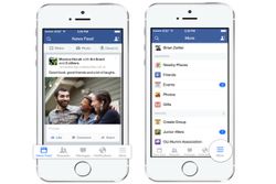 Facebook for iOS อัพเดต: เปลี่ยนอินเทอร์เฟซและปรับดีไซน์ให้แบนลง