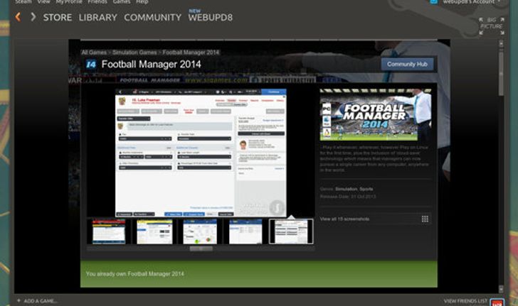 Football Manager 2014 กำหนดวันวางขายแล้ว