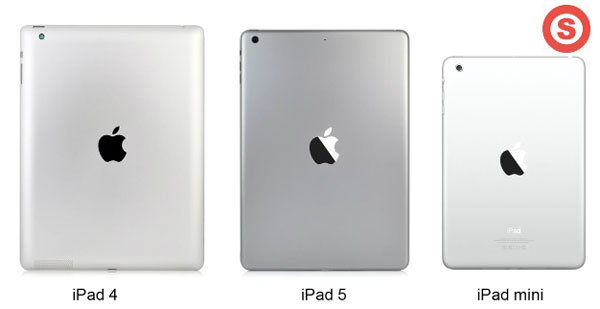 เผยคลิปวีดีโอ เปรียบเทียบขนาด iPad 4 vs iPad 5 ต่างกันอย่างไร ?
