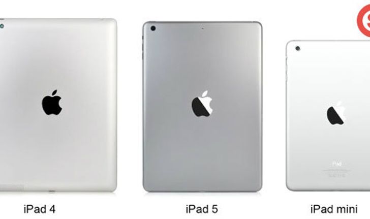 เผยคลิปวีดีโอ เปรียบเทียบขนาด iPad 4 vs iPad 5 ต่างกันอย่างไร ?