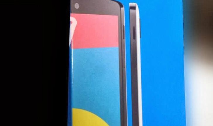 ภาพหลุดกล่อง Nexus 5 ตัวเครื่องสีขาว