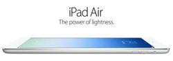 iPad Air เปิดตัวแล้ว ! ใช้ชิป Apple A7 เบาสุดเพียง 469 กรัม