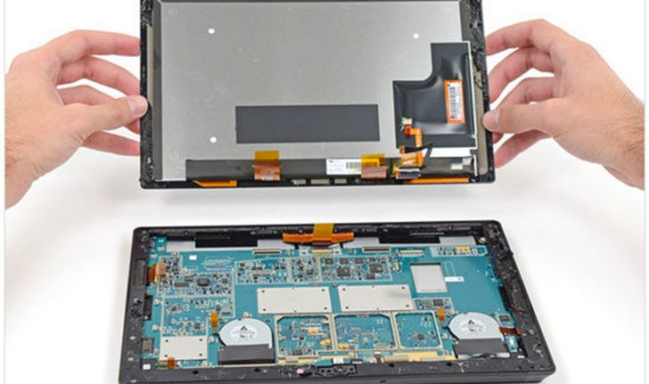 iFixit แกะ Surface Pro 2 แล้ว ให้คะแนนแค่ 1 เต็ม 10