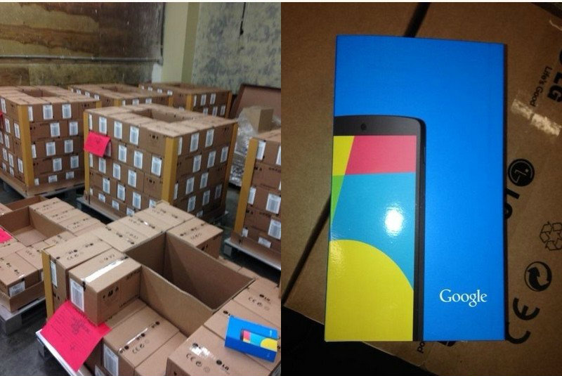 Google Nexus 5 หลุดตรงจากโรงงาน??