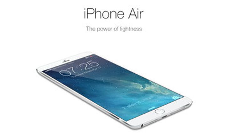 iPhone 6 ใช้ชื่อใหม่เป็น iPhone Air และจะบางลงอีก