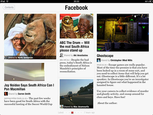 Facebook เตรียมเปิดตัวแอพบริการข่าวสาร สไตล์ Flipboard