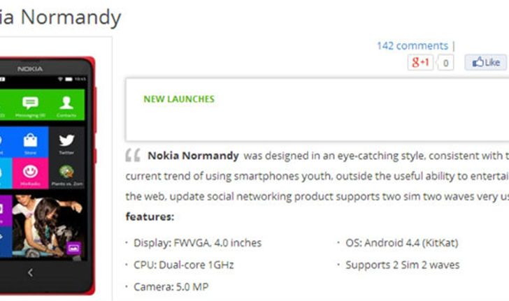Nokia Normandy โผล่เวียดนามก่อนใคร!!