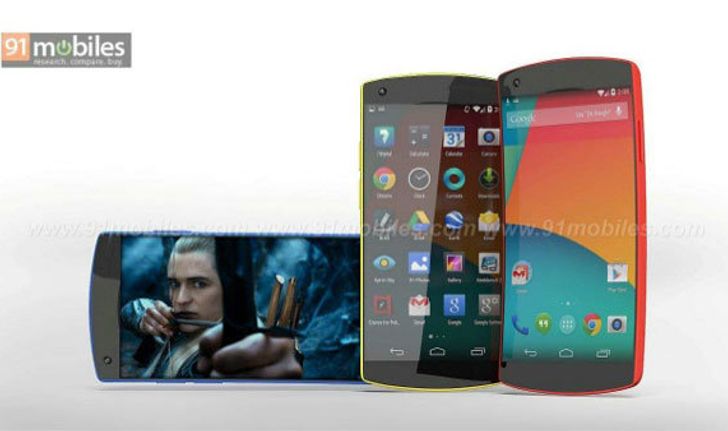 ชมคอนเซปท์ Nexus 6 มาพร้อม หน้าจอโค้ง และตัวเครื่องสีสันสดใส