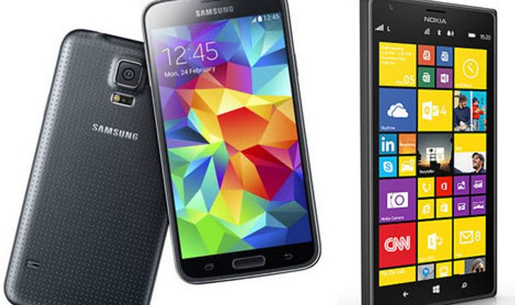 Samsung Galaxy S5 มี “อาย” เพราะ Nokia Lumia 1520