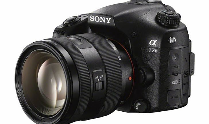 Sony เปิดตัวกล้อง SLT Alpha 77 II มาพร้อมจุดโฟกัส 79 จุด