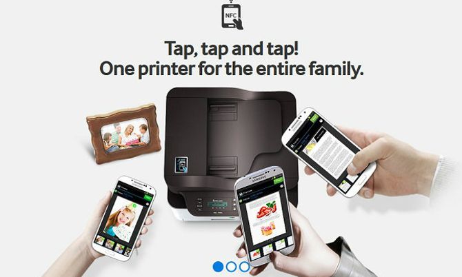 Samsung เปิดตัว NFC Printer