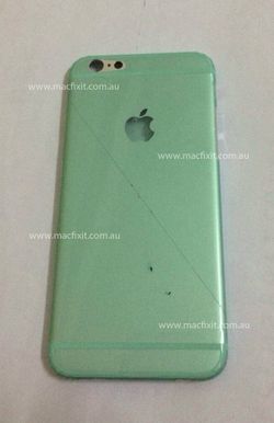 หลุด!!ภาพล่าฝาหลัง iPhone 6 สีเงินขนาด 4.7 นิ้วใหม่ล่าสุด