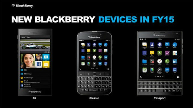 อวดโฉม BlackBerry  2 รุ่นใหม่ ที่หมายถึงอนาคต