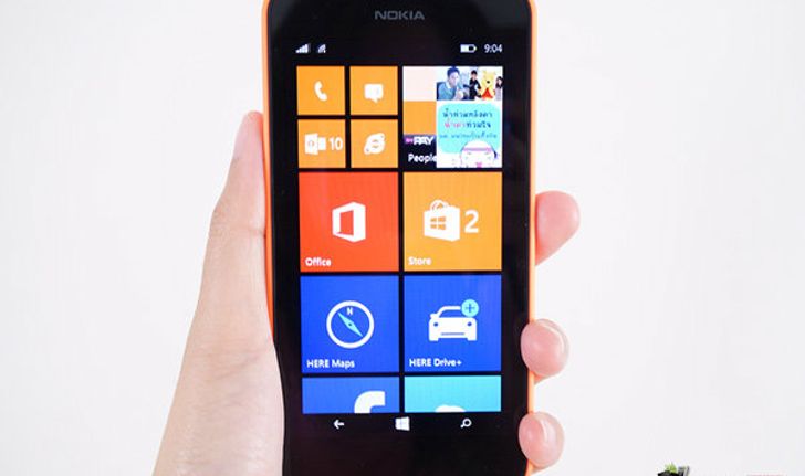 [รีวิว] Nokia Lumia 630 วินโดวส์โฟนราคาประหยัด