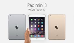 Apple ย้อมแมว? iPad mini 3 รุ่นใหม่ล่าสุด