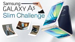 ลุ้นรับ Samsung Galaxy A5 ไปใช้แบบฟรีๆ กับ GALAXY A5 Slim Challenge