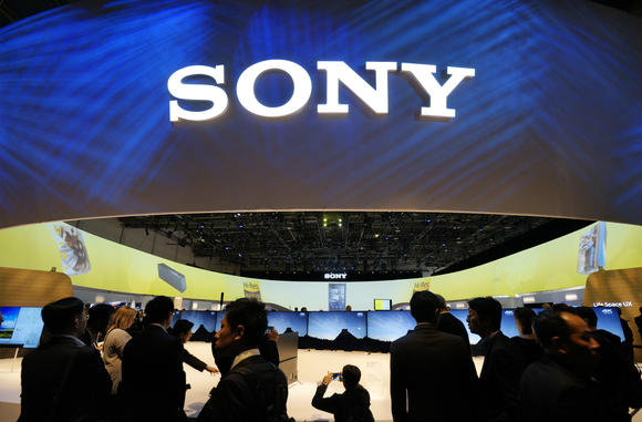 The massive Sony exhibit space is seen at the International Consumer Electronics show (CES) in Las Vegas