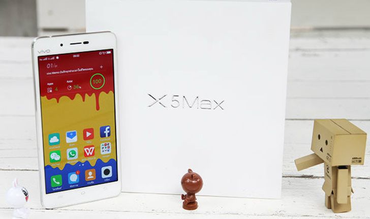 รีวิว (Review) vivo X5 Max สมาร์ทโฟน  4G บนดีไซน์ตัวเครื่องระดับพรีเมียม