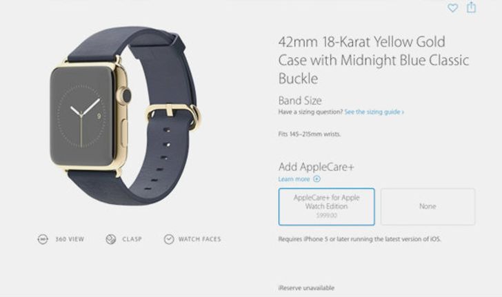 ผู้ใช้ Apple Watch อาจจ่ายเพื่อการรับประกันเกือบพันเหรียญ