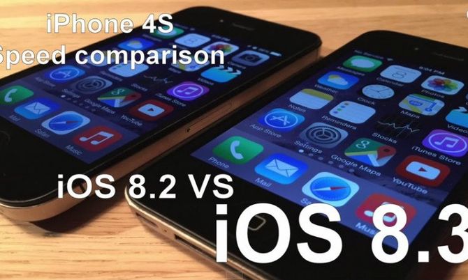 ข่าวดี !! ผลทดสอบ iPhone 4s, 5 ทำงานบน iOS 8.3 ได้เร็วและลื่นกว่าเวอร์ชันก่อน