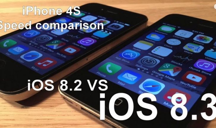 ข่าวดี !! ผลทดสอบ iPhone 4s, 5 ทำงานบน iOS 8.3 ได้เร็วและลื่นกว่าเวอร์ชันก่อน