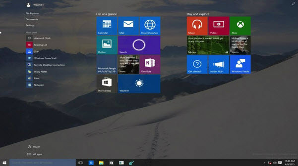 เตรียมพบกับ Start Menu ใหม่ไซส์เล็กลงบน Windows 10