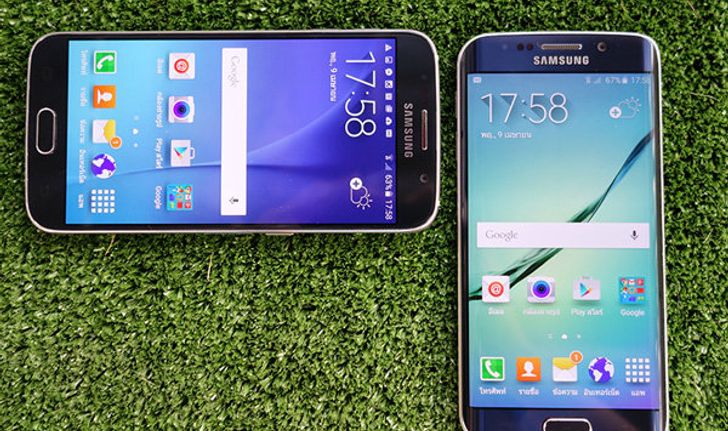 รีวิวเปรียบเทียบ Samsung Galaxy S6 vs Samsung Galaxy S6 edge ซื้อรุ่นไหนดี?