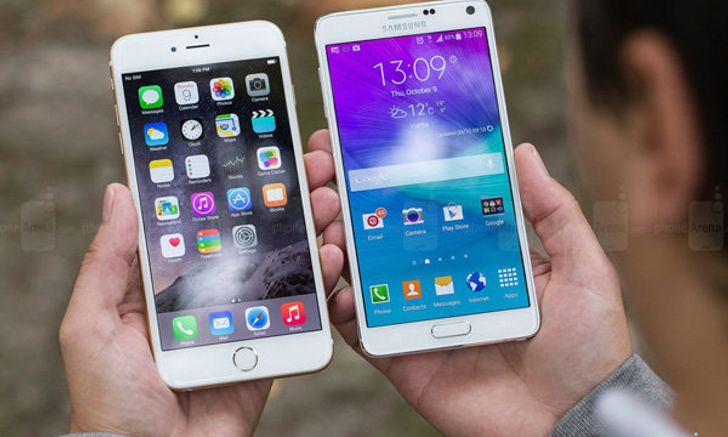 ผู้ใช้พึงพอใจ Samsung Galaxy Note 4 มากกว่า iPhone 6 Plus เสียอีก