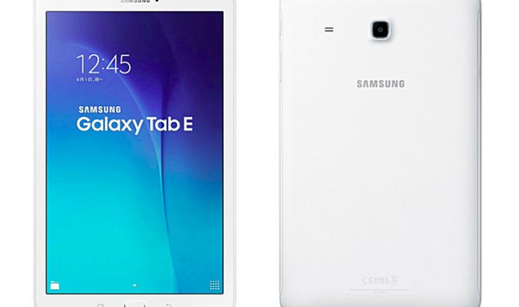 เปิดตัว Samsung Galaxy Tab E แท็บเล็ตราคาย่อมเยา หน้าจอ 9.6 นิ้ว