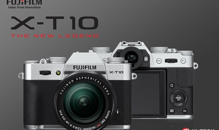 ฟูจิฟิล์มเปิดตัวกล้องมิลเลอร์เลสระดับพรีเมี่ยมรุ่นใหม่ X-T10 อย่างเป็นทางการ