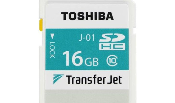 Toshiba เปิดตัว SDHC รองรับ Transfer Jet แค่ชิดกันข้อมูลวิ่งมาแล้ว