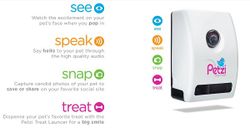 มารู้จัก Petzi Treat Gadget ป้อนอาหารสัตว์เลี้ยงสุด Hitech