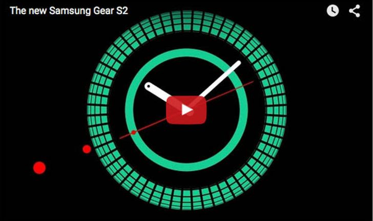 Samsung ปล่อยคลิปทีเซอร์หน้าจอ Gear S2 เพิ่มกระตุ้นความอยากอีกระรอบ [ชมคลิป]