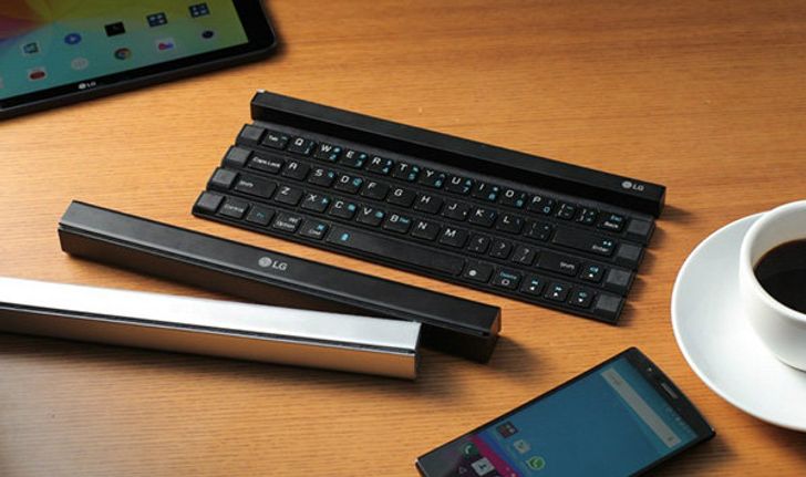 LG แนะนำ Rolly Keyboard คีย์บอร์ดที่ม้วนเก็บได้เหมือนเสื่อ พร้อมขนาดกระทัดรัด น่าพกพา