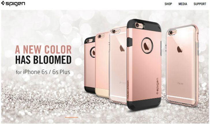 หลุดเคส iPhone 6s สีชมพู หรือ Rose gold