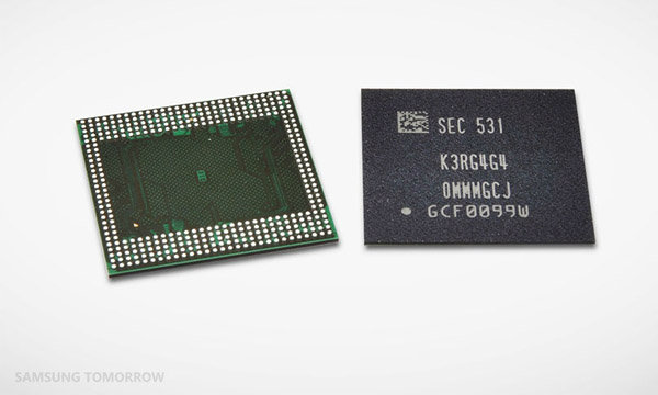 Samsung เปิดตัว RAM LDDR 4 รุ่นใหม่ สามารถสร้างความจุได้มากถึง 6GB